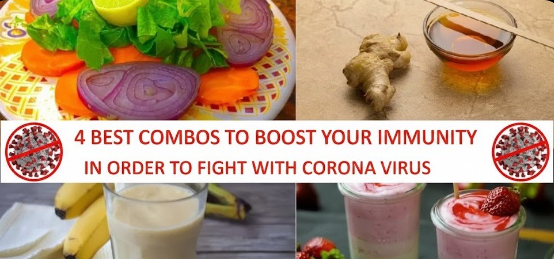 Combo to Boost Your Immunity to Fight with Corona Virus (Covid-19)