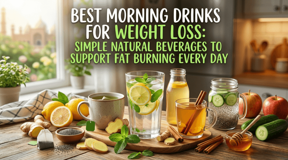 Best Morning Drinks for Weight Loss: Simple Natural Beverages to Support Fat Burning Every Day