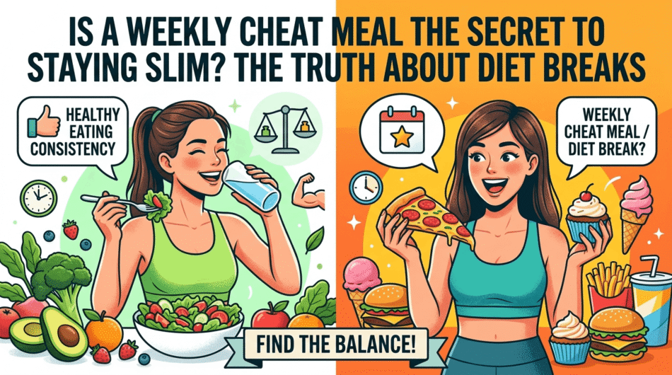 Is a Weekly Cheat Meal the Secret to Staying Slim? The Truth About Diet Breaks