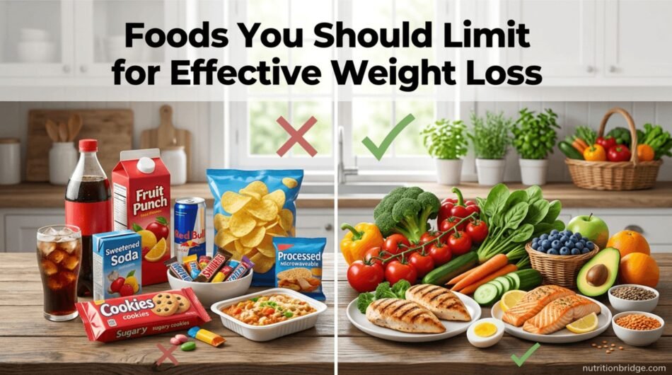 Foods You Should Limit for Effective Weight Loss: A Simple Guide to Smarter Eating Habits